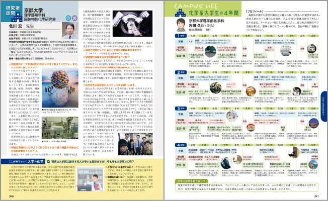 研究室訪問 / ここが知りたい！大学の化学 / 化学大学生の4年間